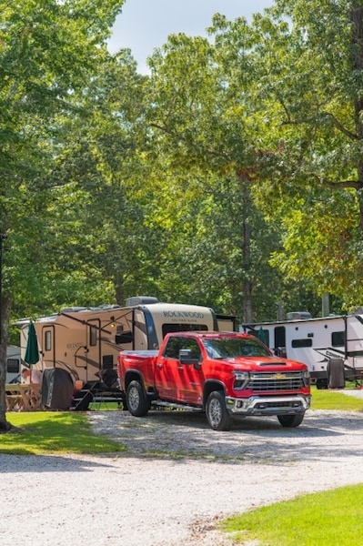 Red Carpet with Patio Pull-Thru RV Site-5